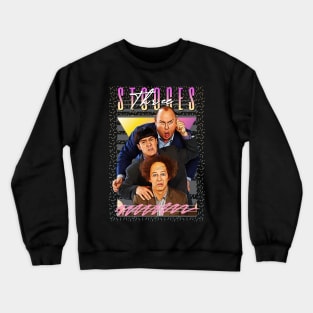 Three Stooges Retro Aesthatic Fan Art Crewneck Sweatshirt